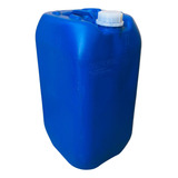 Galão Plástico Bombona 30 Litros Homologado Un Tampa Lacre Cor Azul