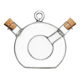 Galheteiro Boro 2 Em 1 Azeite E Vinagre 60ml 290ml Hauskraft