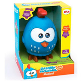 Galinha Pintadinha Mini Musical Com Rodinhas Original Elka