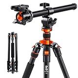 Galori S210 2M 78 7polegadas Tripé De Fotografia Profissional Monopé Liga De Alumínio Suporte De Tripé Para Câmera 10kg 22lbs Capacidade De Carga Com 360 Cabeça De Esfera Rotativa Braço De