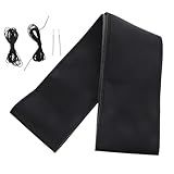 GALPADA Capas De Volante De Couro Costurar Capas De Volante Acessórios Para Carro Capa De Volante Para Mulheres Capa De Roda De Carro Para Mulheres Suave Capa Protetora Capa Para Volante