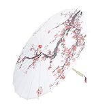 GALPADA Guarda Chuva De Papel Oleoso Adereços De Guarda Chuva Guarda Chuvas De Casamento Para Chuva Roupas De Estilo Japonês Adereços De Desempenho Madeira Cheongsam Guarda Chuva Antigo