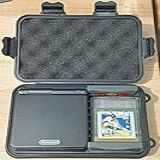 Game Boy Advance SP Hard Protective Carrying Travel Case Holds Original Game Boy Game Boy Color And Game Boy Advance Games Black 