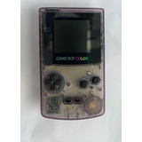 Game Boy Color Cor Atomic Purple roxo Transparente 