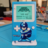 Game Boy Pocket Megaman Com Tela