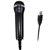 Game Goby Microfone USB Com Fio 3M Para Guitar Hero Rock Band Clone Hero Let S Sing Compatível Com PS2 PS3 PS4 Mac Xbox 360 Xbox One Nintendo Switch Wii Wii U E PC