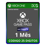 Game Pass Ultimate 1 Mês 25 Dígitos contas Novas