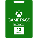 Game Pass Ultimate 12 Meses código 25 Dígitos 