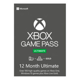 Game Pass Ultimate 12 Meses Código