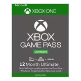 Game Pass Ultimate Live Gold gpu 12 Meses Código 25 Digitos