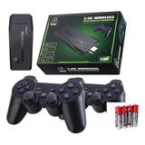 Game Stick 21 Mil Jogos 4k 2 Controles Brinde Pilhas