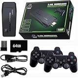 Game Stick Vídeo Game Retrô 4k Hdmi 64gb 20 000 Mil Jogos Com 2 Controles Sem Fio