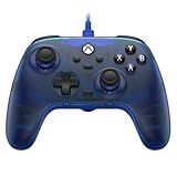 GameSir Controle Com Fio T7 Para Xbox Series X-S- One E Windows 10-11- Jogos Plug And Play Joysticks De Efeito Hall-Gatilho Hall- Conector Áudio 3-5 Mm - Azul