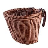 GANAZONO 1Pc Cesta De Bicicleta Cesta De Bicicleta Infantil Cesta De Bicicleta De Criança Cesta De Mountain Bike Cesta De Cruzador De Praia Cesta De Bicicleta Frontal Cesta De Bicicleta