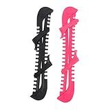 GANAZONO 2 Pares Patins De Gelo Patins Infantis Protetores De Patins Protetores Para Lâminas De Sapato De Patinação Capas De Sapatos De Patinação No Gelo Adulto Capa Protetora