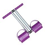 GANAZONO Perna Puxando Pedal De Fitness Equipamento Exercitador Abdominal Equipamento De Fitness Pedal Extrator Perna Puxar Pedal 4 Tubo Corda Yoga Pé Perna Yoga Corda Pedal Roxo Músculos