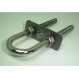 Gancho Amarra De Proa 3 8 Aço Inox 316 Reforçado U bolt