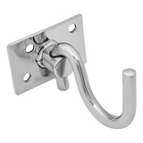Gancho Armador De Rede Em Aço Inox 304 De Parafusar P 450kg