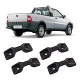 Gancho Caçamba Fiat Strada Todos Os Modelos Kit 04 Original