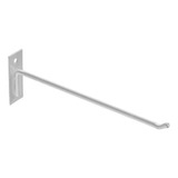 Gancho Com Chapa Reta Para Parede 50 Unidades 15 Cm Cor Branco
