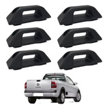 Gancho Da Caçamba Saveiro G5 G6 G7 2010 Até 2019 Kit 6 Peças