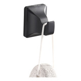 Gancho De Banheiro Suporte De Toalha Metal Preto Luxo Cabide