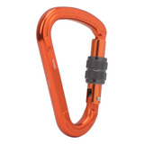 Gancho De Mosquetão Perolado Safety Lock Canal Outdoor Climb