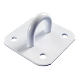 Gancho De Parede Ou Teto Suporte Olhal Branco