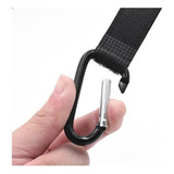Gancho Metal Velcro Carrinho Bebê Suporta 45kg Bolsa Sacola
