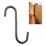 Gancho P Vaso De Parede Jardim Vertical E Treliça 8cm 5 Pçs