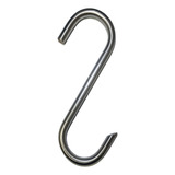 Gancho Para Carne Açougue S4 Inox 304 8mm Kit 6un