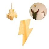 Gancho Raio De Madeira - Gancho De Parede Cabideiro