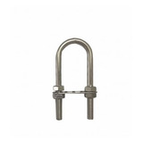 Gancho U bolt Amarra De Proa Aço Inox 1 2 Pol Lancha Barco