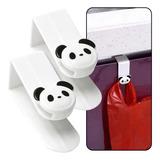 Ganchos Decorativos Cabide Porta Toalha Bolsa Multiuso Kit 2