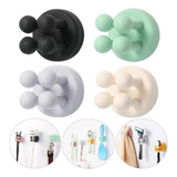 Ganchos Silicone Autoadesivo Cores Suporte Cozinha Banheiro