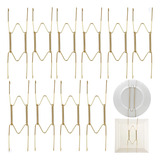 Ganchos Suporte Mola Para Prato 10 Unidades Decoração Parede