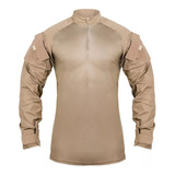 Gandola Combat Shirt Tática Ripstop Safo Military Tan