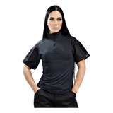 Gandoleta De Combate T shirt Feminina Camuflada
