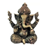 Ganesha Deus Hindu Chakra Mantra Estatueta