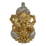 Ganesha Hindu Deus Sorte Prosperidade Sabedoria Resina P