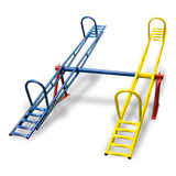 Gangorra 2 Pranchas Playground De Ferro Parquinho Infantil