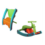 Gangorra Cadeira E Escorregador Infantil Brinquedo