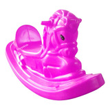 Gangorra Cavalinho Baby Infantil Colorido Parquinho