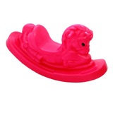 Gangorra Cavalinho Balanço Infantil Linha A Compre 1 P Vez Cor Rosa