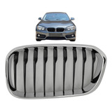 Garde Central Bmw 120i Sport 2016 Moldura Cromada Esquerda