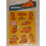 Garfield Cartela De Adesivos 1 Intacta