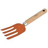 Garfo 4 Dentes Cabo De Madeira