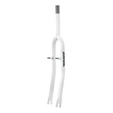 Garfo De Bicicleta Aro 26 Ultra Bike Em Aço Carbono Cor Branco