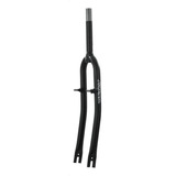 Garfo De Bicicleta Aro 26 Ultra Bike Em Aço Carbono Cor Preto Fosco
