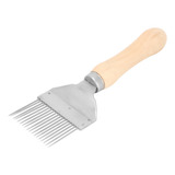 Garfo De Decapagem De 18 Dentes Honey Cutter Em Aço Inoxidáv
